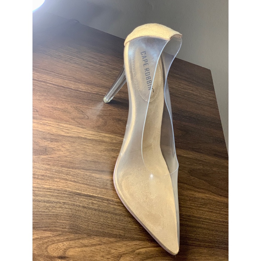 Glass Transparent Pump (Nude & Clear) - Picture 6 of 8